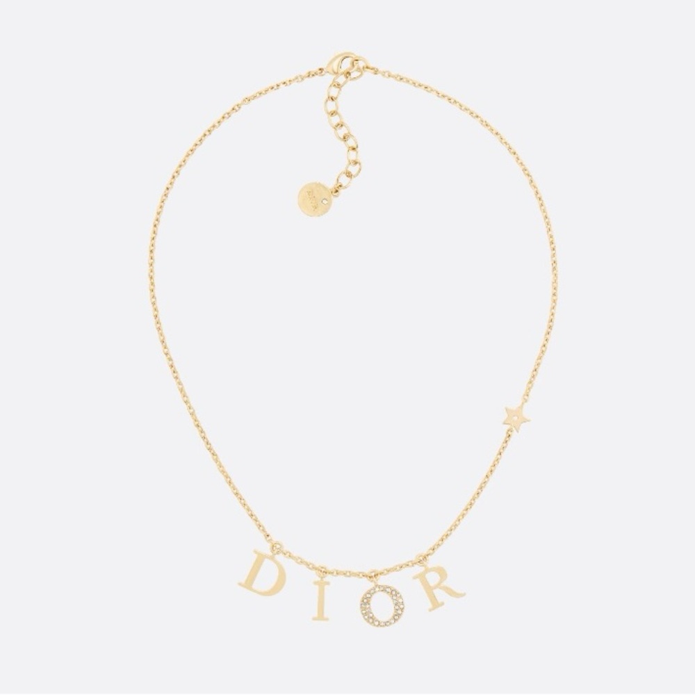 Dior Necklace Yellow Gold Choker
